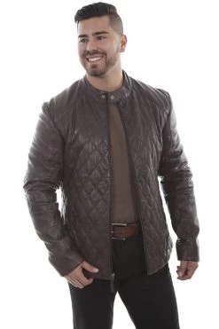 Quilted Leather Jacket