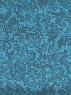 Blue Silk Jacquard Scarf Wild Rag Scarves 35" X 35"