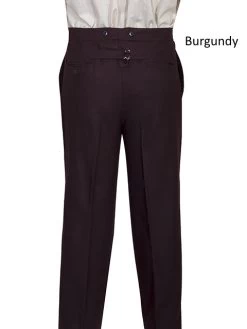 Classic Western Wool Blend Dress Trouser Pants -WildWestFashionFinds 54100220Pants 04