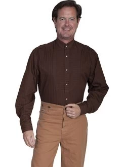 Shirt With Inset Bib