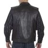 Leather Jean Vest