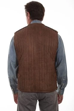 Two Tone Leather Vest