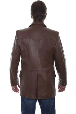 Lambskin Blazer With Caiman Inlay 7 Lambskin Blazer With Caiman Inlay -WildWestFashionFinds 953 preview 04