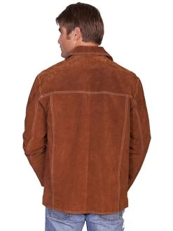 Boar Suede Car Coat -WildWestFashionFinds 975 preview 04