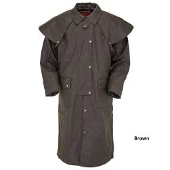 Low Rider Oilskin Duster (Brown / Small 41"-43" Chest)