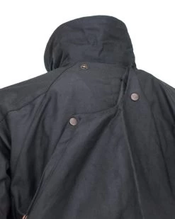 Low Rider Oilskin Duster (Black / Medium 44" - 45" Chest) -WildWestFashionFinds Australian20Low20Rider20Oilskin20Duster 04 4
