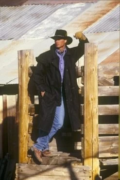 Low Rider Oilskin Duster (Black / Small 41"-43" Chest) -WildWestFashionFinds Australian20Low20Rider20Oilskin20Duster 05 6