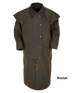 Stockman Oilskin Duster (Bronze / Medium 44" - 45" Chest)