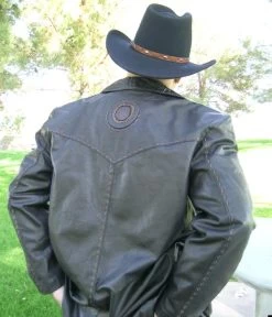 Boulder Western Leather Coat