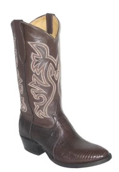 Brown Lizard Western Fancy Stitch Cowboy Boots
