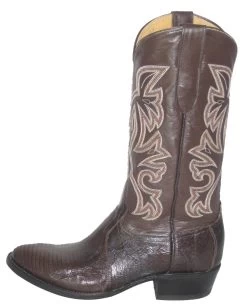 Brown Lizard Western Fancy Stitch Cowboy Boots -WildWestFashionFinds Brown Lizard Fancy Stitch Cowboy Boots 03