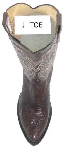 Brown Lizard Western Fancy Stitch Cowboy Boots -WildWestFashionFinds Brown Lizard Fancy Stitch Cowboy Boots 06