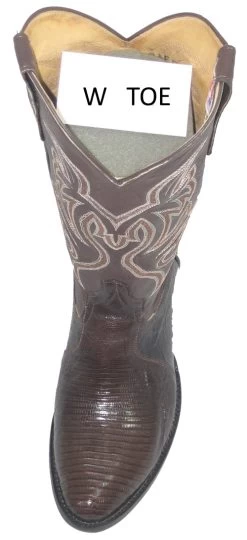 Brown Lizard Western Fancy Stitch Cowboy Boots -WildWestFashionFinds Brown Lizard Fancy Stitch Cowboy Boots 07