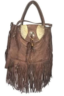 Laptop Fish Skin Leather Hand Laced Office Bag -WildWestFashionFinds Fish Bag Large Black20650x975 03