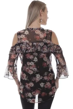 Cold Shoulder Blouse