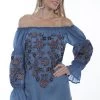 Embroidered Peasant Blouse