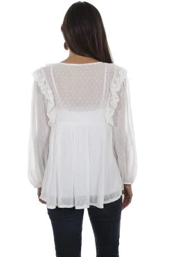 Swiss Dot Blouse