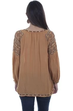 Blouse With Poet Sleeves