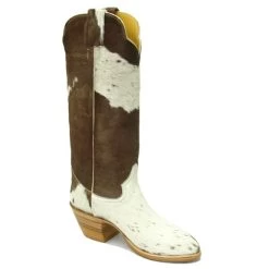 Handmade Holstein Hair On Cowhide Cowboy Boots -WildWestFashionFinds Holstein20Cowboy20Boots 06