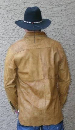Alabama Unlined Leather Shirt