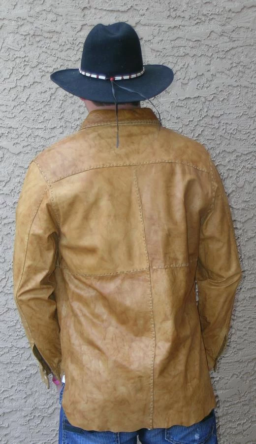 Alabama Unlined Leather Shirt 1 Alabama Unlined Leather Shirt