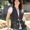 Kobler Carved Leather Vest