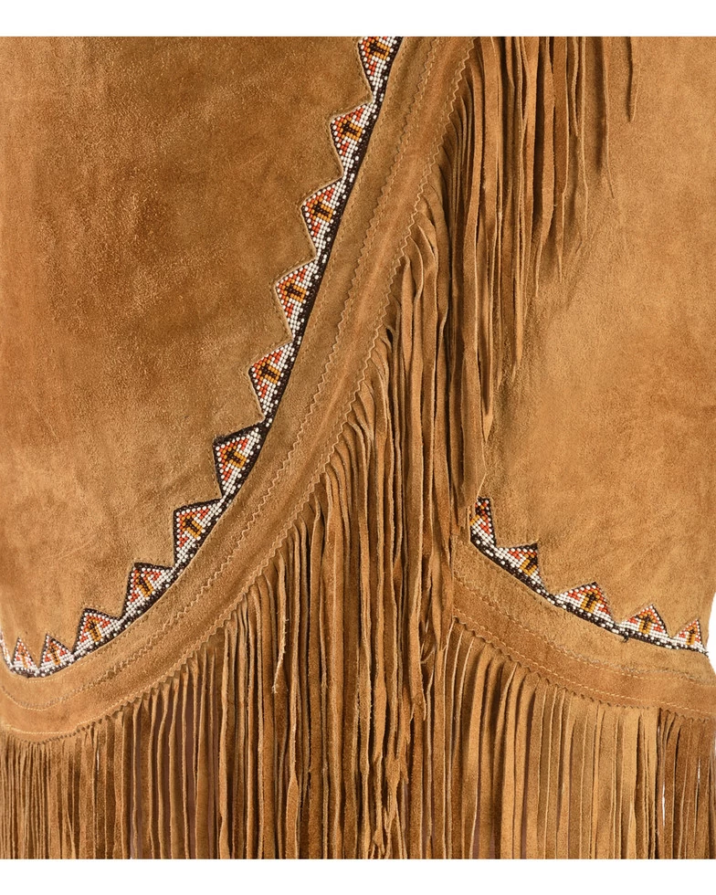 Yuma Fringe Wrap Around Suede Skirt 8 Yuma Fringe Wrap Around Suede Skirt - Image 8