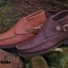 Men's Buckle Chukka Moccasin Boots