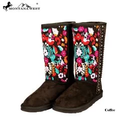 Montana West Embroidered Floral Boots -WildWestFashionFinds Montana20West20BST 034 100520Embroidered20Floral20Boots 07