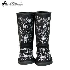 Montana West Embroidered Boots