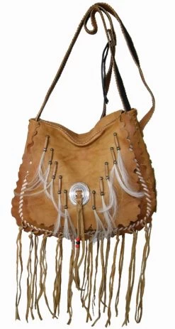 Navajo Soft Cross Body Leather Shoulder Bag -WildWestFashionFinds Navajo Bag Black20650x975 04