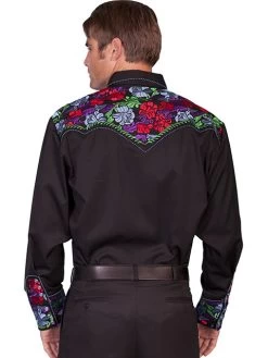 Poly/rayon Blend Snap Front Shirt