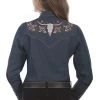 Longhorn & Roses Embroidered Shirt