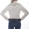 Horseshoes & Roses Embroidered Shirt