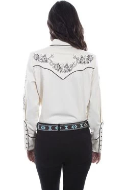 Classic Embroidered Western Shirt 7 Classic Embroidered Western Shirt -WildWestFashionFinds PL 876 LBL preview 04