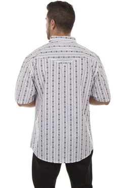 100% Cotton Snap Front Short Sleeve Shirt