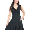 100% Peruvian Cotton Ruffled Halter Dress