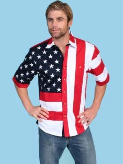 100% Cotton Button Front Short Sleeve Shirt