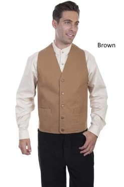 None Lapel Vest