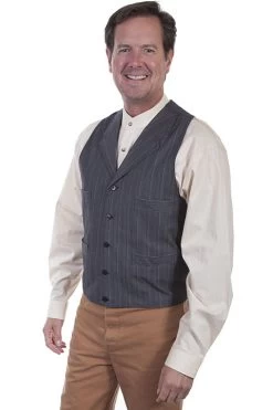 Pinstripe Vest