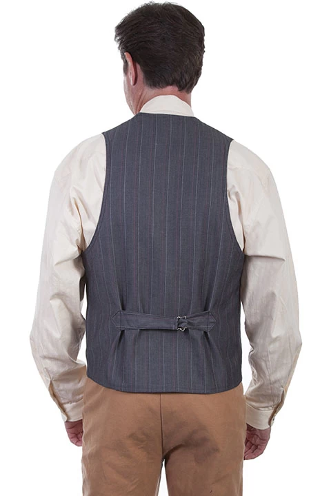 Pinstripe Vest 2 Pinstripe Vest - Image 2