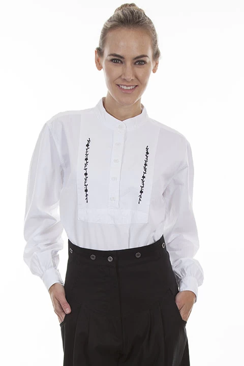 Floral Emboridered Shirt 3 Floral Emboridered Shirt - Image 3