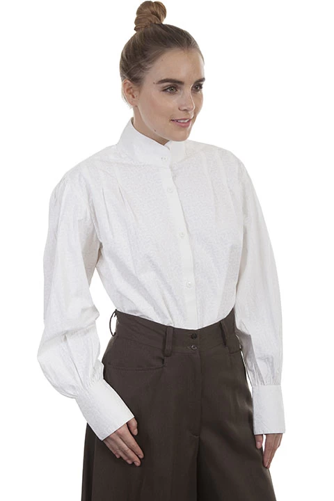 Ranch Style Cotton Blouse 1 Ranch Style Cotton Blouse