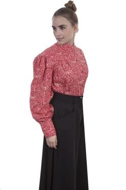 Paisley Print Blouse