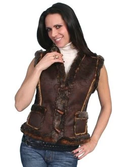 Faux Shearling Vest