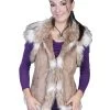 Fashionable Faux Fur Vest