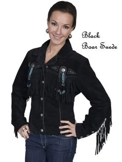 Fringe And Beaded Jacket