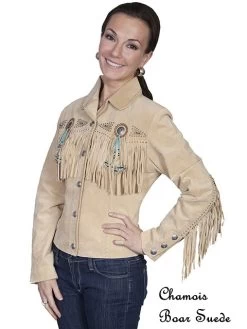 Fringe And Beaded Jacket -WildWestFashionFinds Scully20L15220fringe20bead20jacket 05