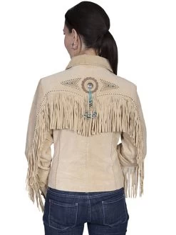Fringe And Beaded Jacket -WildWestFashionFinds Scully20L15220fringe20bead20jacket 06