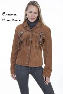 Fringe And Beaded Jacket -WildWestFashionFinds Scully20L15220fringe20bead20jacket 09